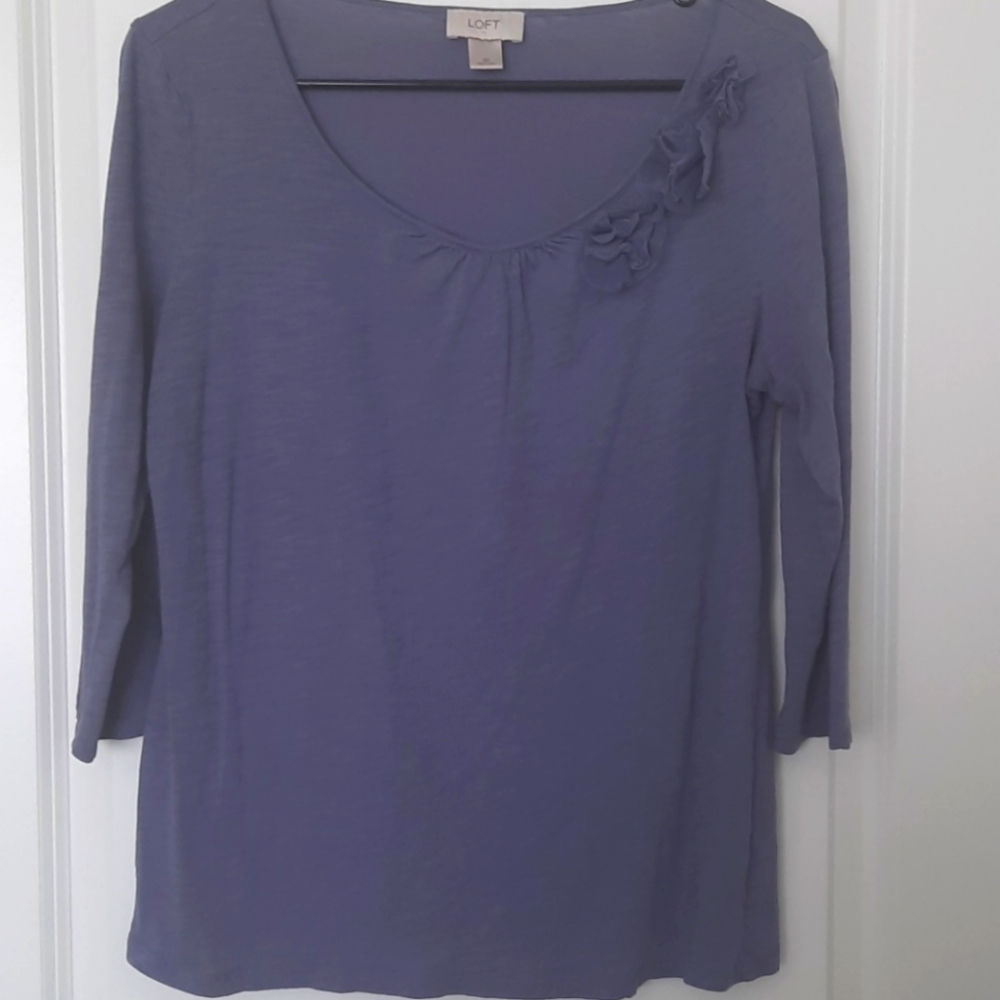 Loft Purple Top